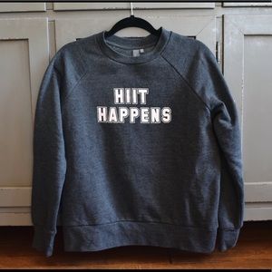 Sweaty Betty crew neck sweatshirt